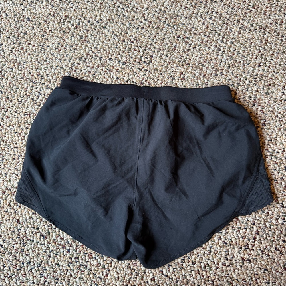 Under Armour Women's Black Athletic Shorts - Picture 2 of 3